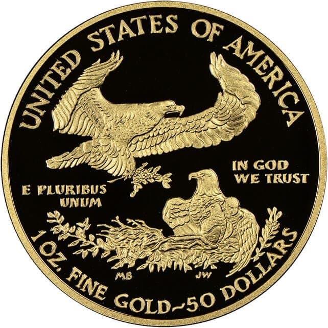 Gold Eagle Reverse Design