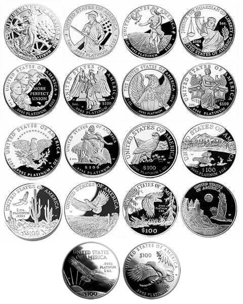 Platinum American Eagle Coins