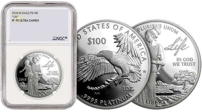 Platinum American Eagle Proof 70