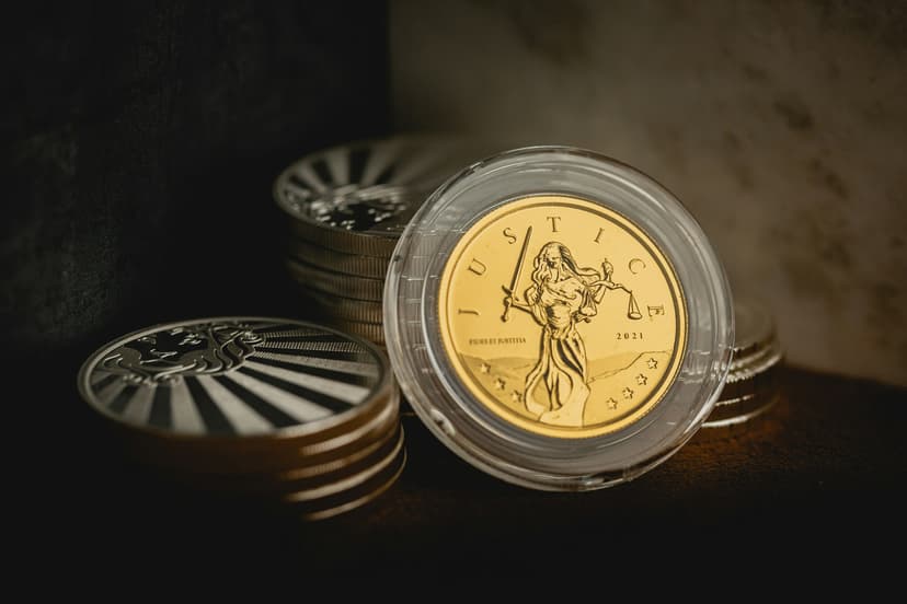 A government-minted bullion coin, a popular choice for long-term investors in gold